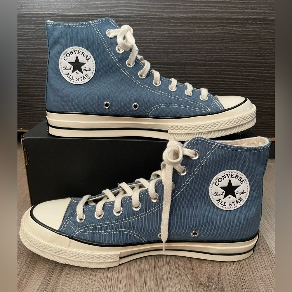 Converse Chuck 70 Sneakers in Deep Waters Blue - Men's 9 / Women’s 11